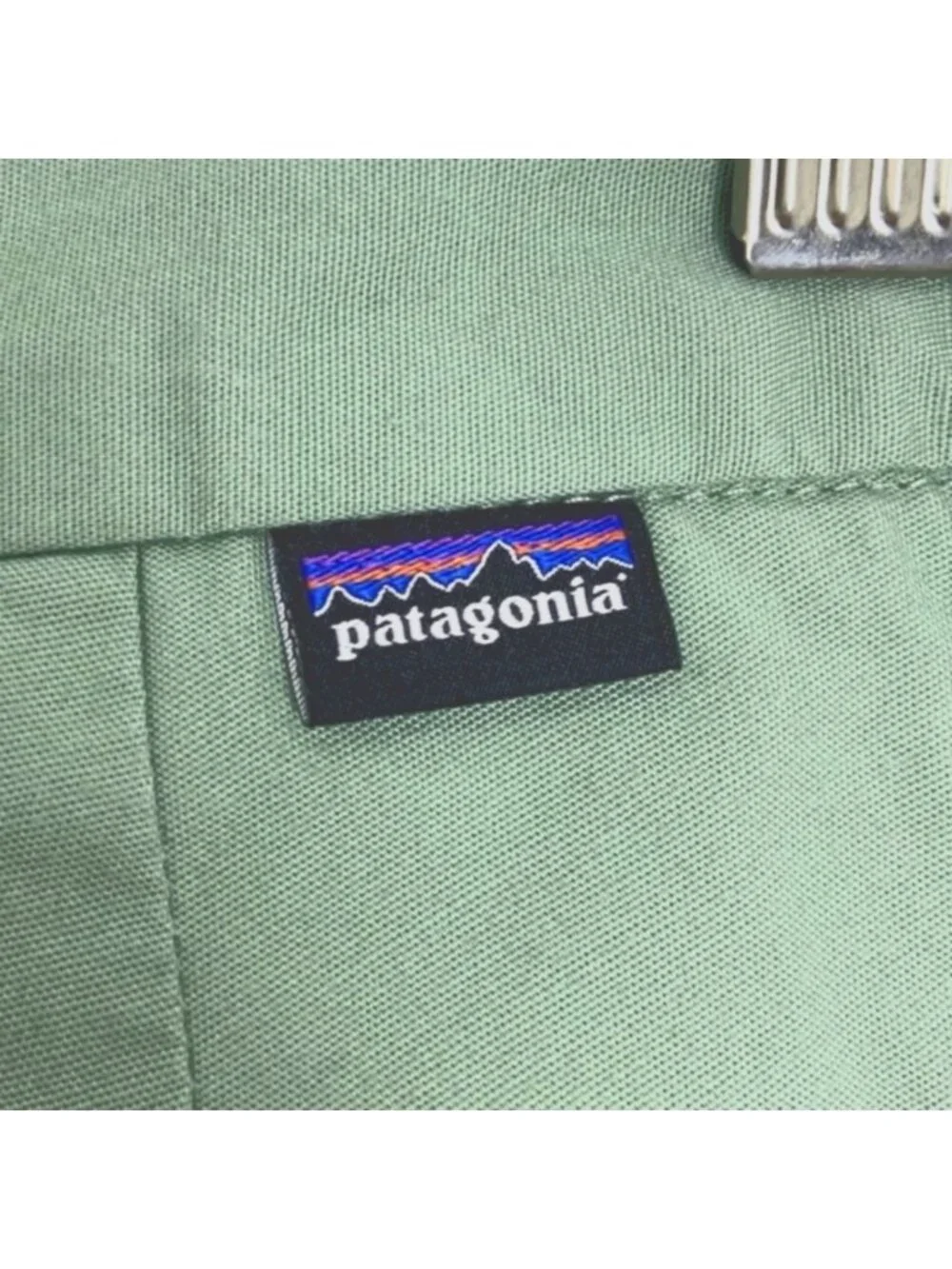 Patagonia High Rise Stretch All-Wear Shorts mint green